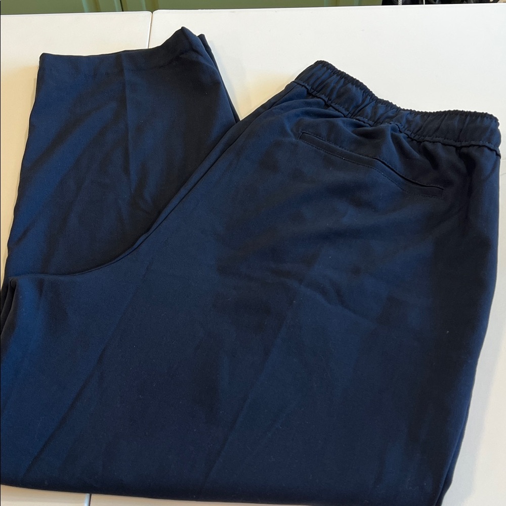 Old Navy - Dark Blue Joggers, Tie Waist, XL